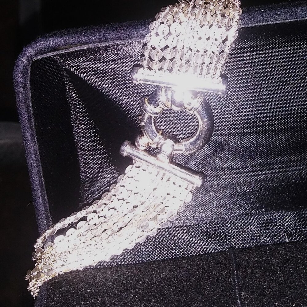 Sterling Silver Bracelet (Liquid Silver) - image 1